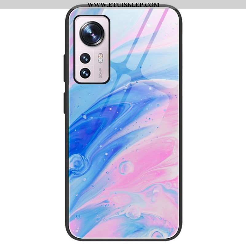 Etui do Xiaomi 12 / 12X Szkło Hartowane W Kolorach Marmuru